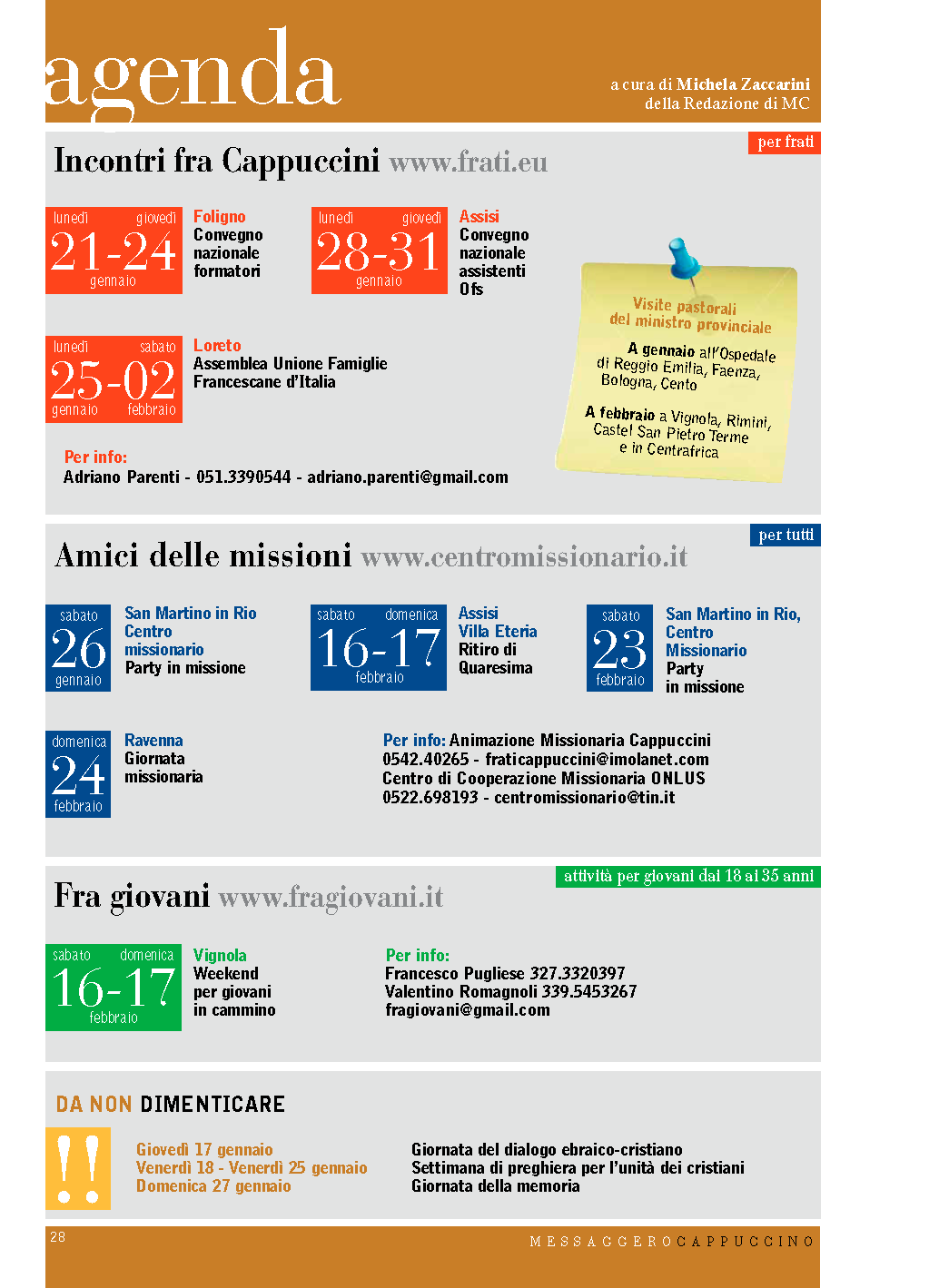 2013MC1 agenda