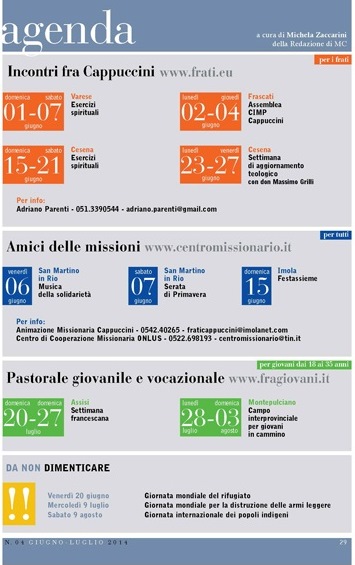 MC 04_Giu-Lug14_Agenda